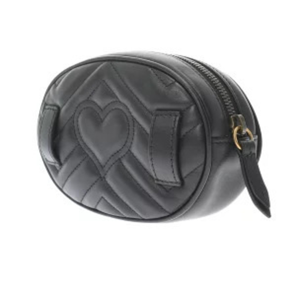 Gucci GG Marmont Belt Bag Black Leather Body - Picture 2 of 9